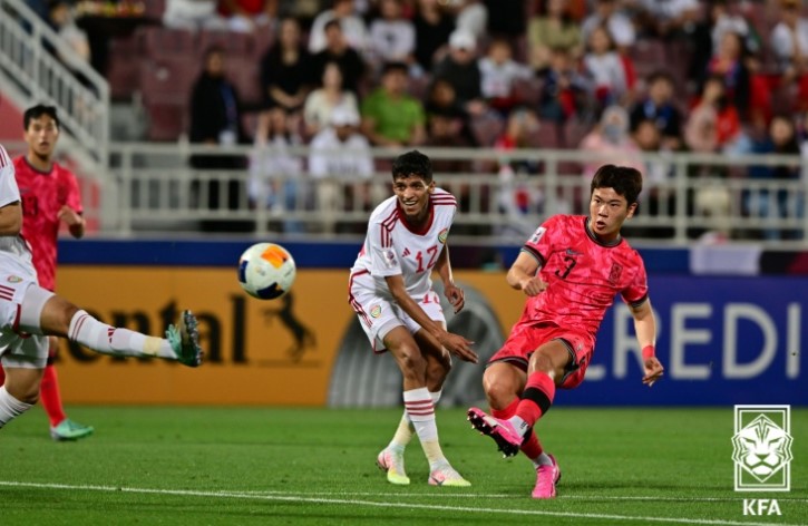 황선홍호 UAE에 1:0 신승, 16강 '청신호' - CKNNews 이미지