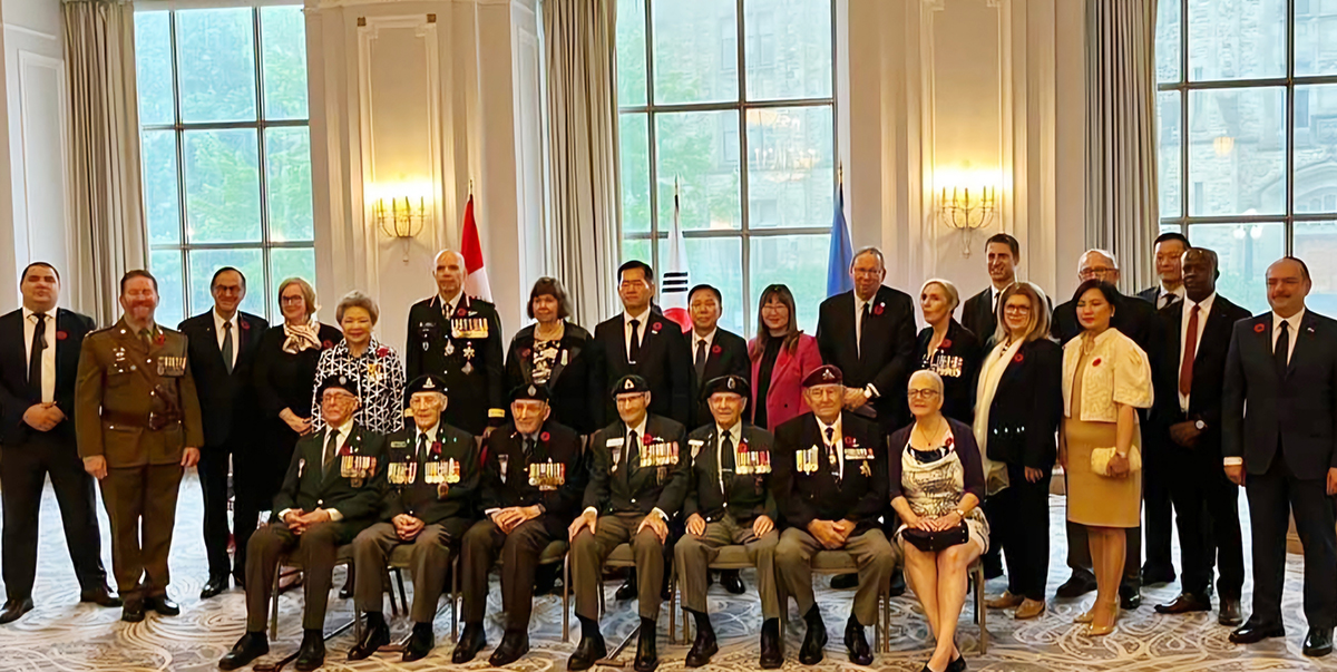 주캐나다대사관 '제 74주년 6.25 한국전쟁 기념 추모식' 성료 - CKNNews 이미지