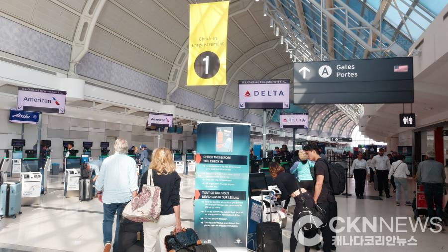 미국 정부 셧다운 여파, 캐나다발 항공편 ‘연쇄 지연·결항’ - CKNNews 이미지